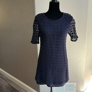 Forever 21 Lacy navy blue dress or top